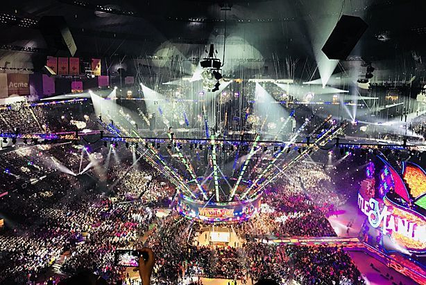 WrestleMania 34 in New Orleans, Louisiana