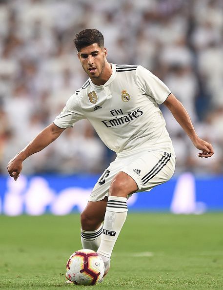 Asensio has been mostly deployed on the left wing for Real Madrid