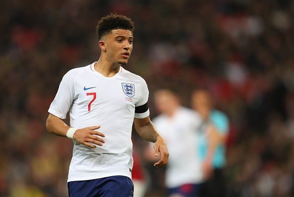 The breakthrough of new talent like Jadon Sancho means England have a very deep squad