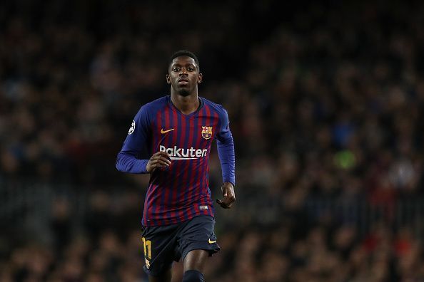 Dembele has been plagued by consistent injuries at Barcelona