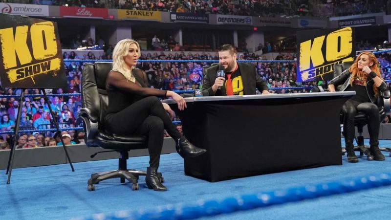 Things got out of hand between Becky Lynch and Charlotte Flair during 'The Kevin Owens Show'