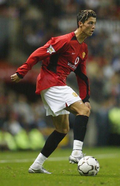 Cristiano Ronaldo of Manchester United