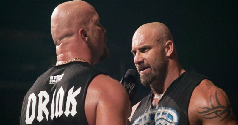 Goldberg tells Stone Cold that he is 