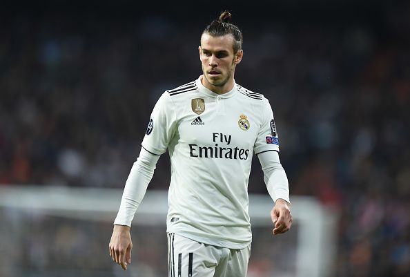 Gareth Bale in action for Real Madrid against Ajax.