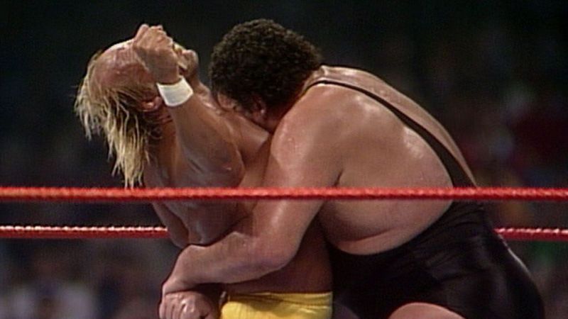 Hulk Hogan captured the imagination of wrestling fans when he body slammed Andre the Giant.