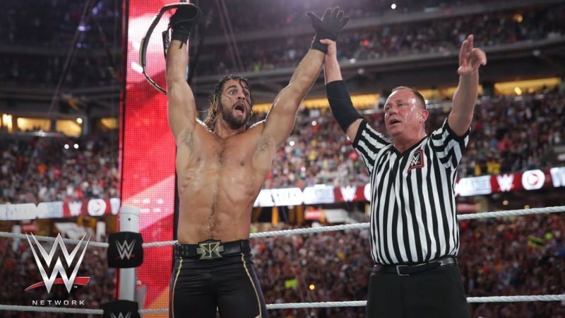 A thunderous ending to WrestleMania 31