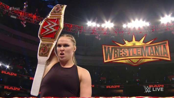 Rousey brutalized The Man ahead of Lynch's huge match with Charlotte Flair at Fastlane.