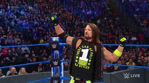 AJ Styles seems ready for WrestleMania