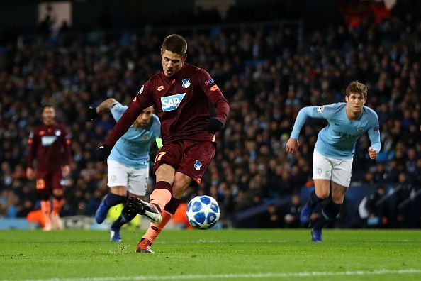 Manchester City v TSG 1899 Hoffenheim - UEFA Champions League Group F