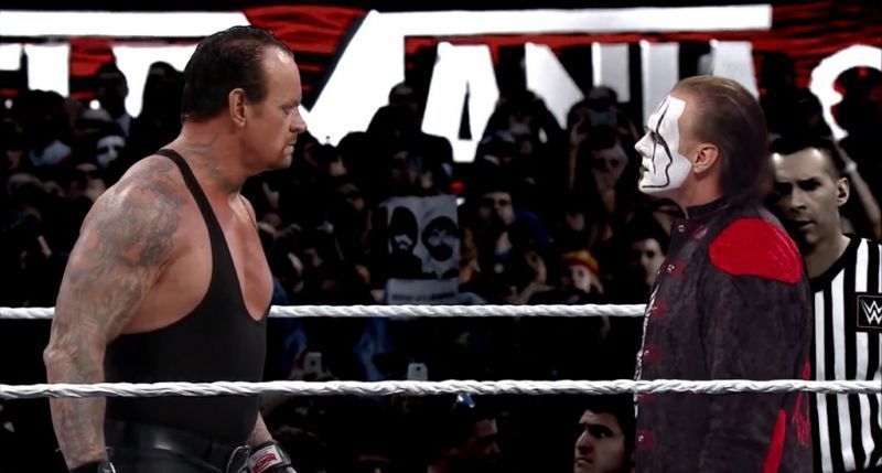 Sting vs Undertaker...In Another WWE Universe