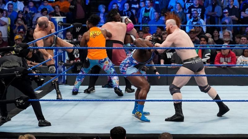 The New Day are under attack!