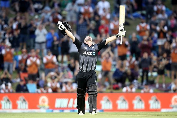Colin Munro is the first T20I centurion vs India in India