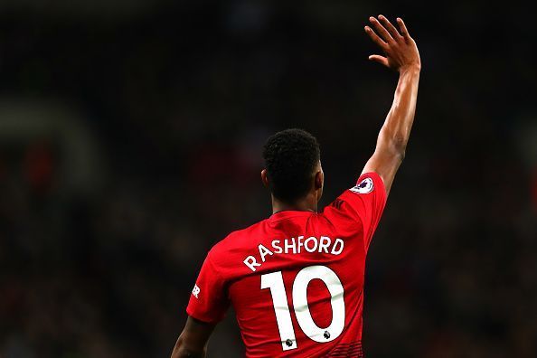 Rashford in Manchester United&#039;s