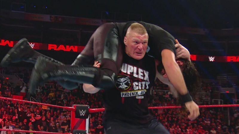 Brock Lesnar has hardly been around Lately and that has adversely affected the build-up for his match at Wrestlemania