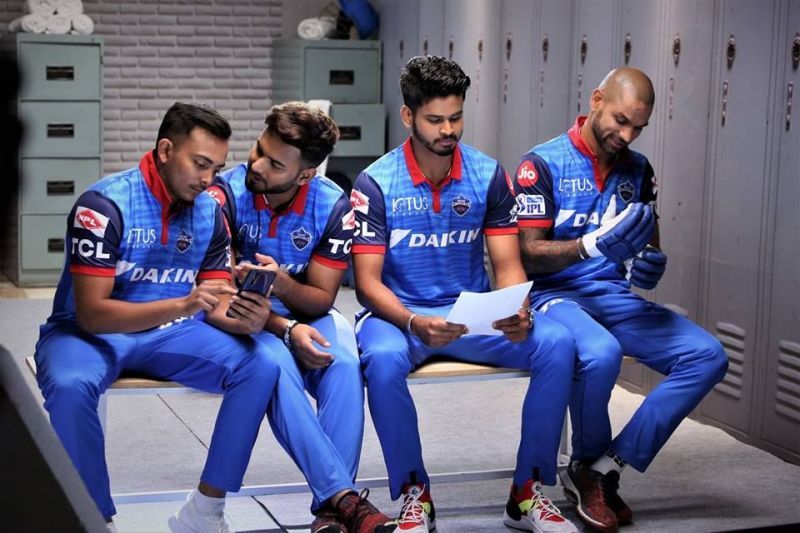 A sneak peek into the Delhi Capitals photo shoot conducted by Daikin India