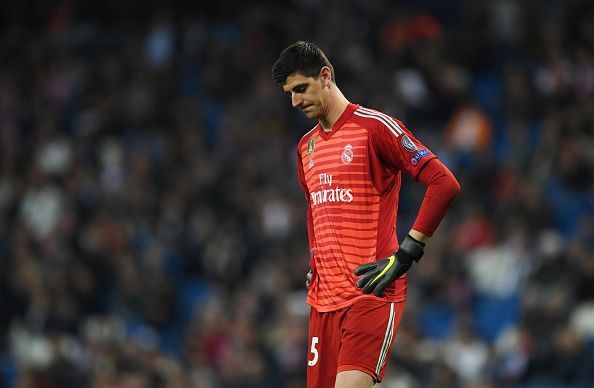 Thibaut Courtois will be missing his second consecutive match under Zinedine Zidane
