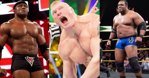 There are a host of promising superstars who can take Lesnar's place in WWE.