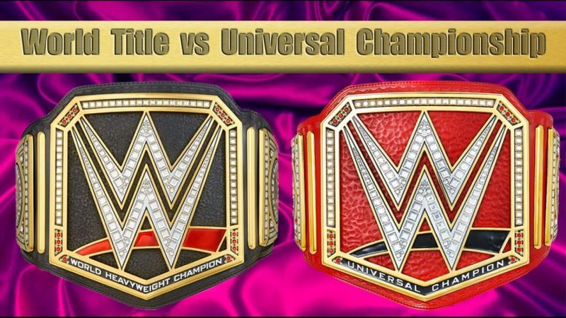 The Universal and WWE Championships. Which has more prestige?