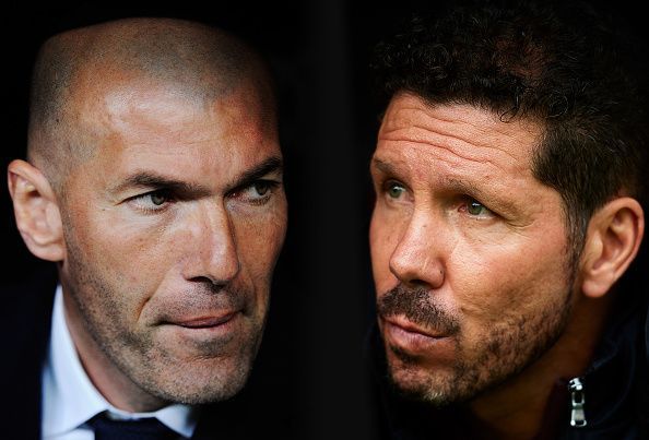 Simeone and Zidane will go head to head at the ICC