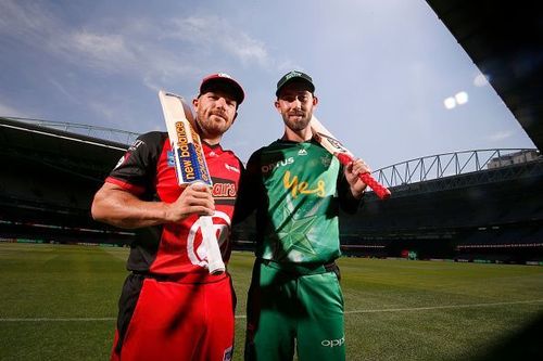 Aaron Finch and Glenn Maxwell