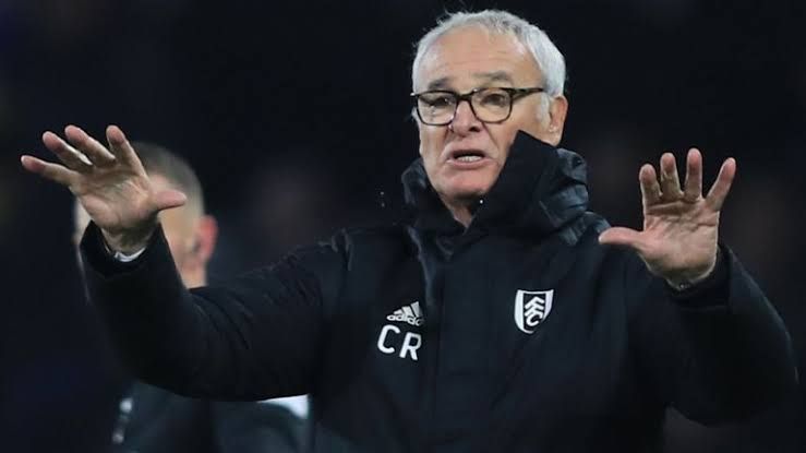 Claudio Ranieri with Fulham