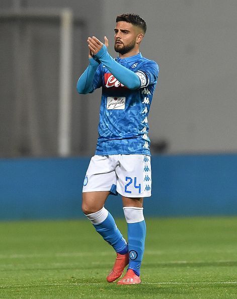 Lorenzo Insigne is back from injury for Napoli