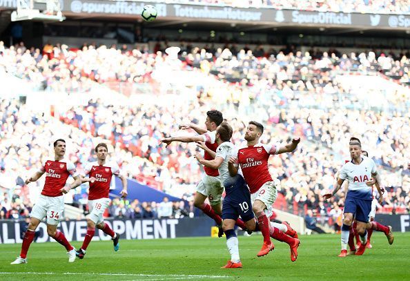 Mustafi foul on Harry Kane led to Arsenal dropping two vital points