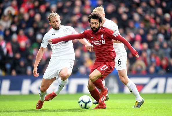 One-third of Liverpool&#039;s pacey attack, Mohamed Salah