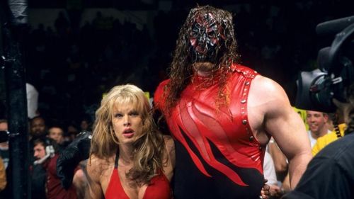 Kane's attire was changed before his debut