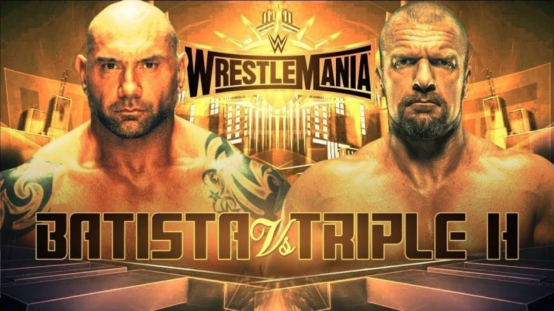 triple h vs batista wrestlemania 35