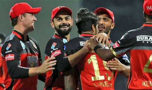 The RCB team