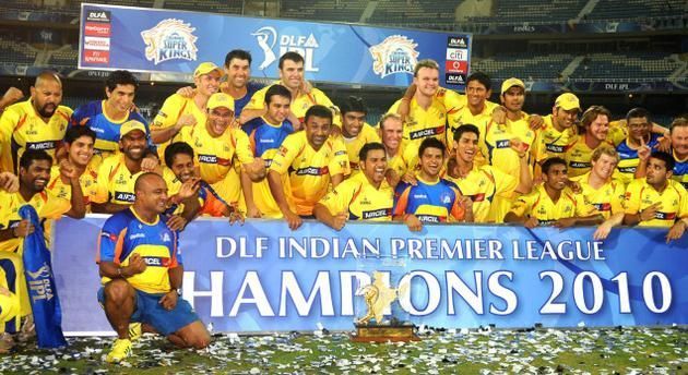 Chennai Super Kings won the 2010 IPL