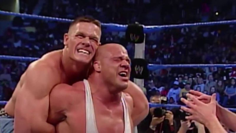 kurt angle might face john cena in wrestlemania 35