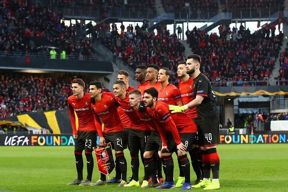 Stade Rennais put in an inspired performance