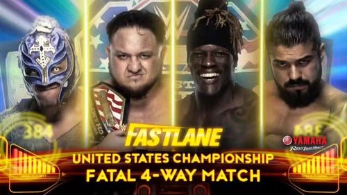 The four participants of SmackDown's Fatal Four Way match from Tuesday, get another shot to steal the show, only this time at Fastlane.