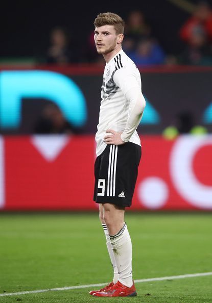 Timo Werner is the only out and out striker Germany have at the moment.