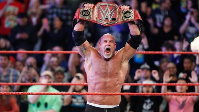 Goldberg won the title from Kevin Owens in 2017.