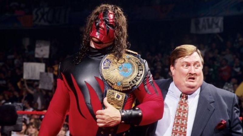 Kane would hold the WWF Title for a day in 1998.