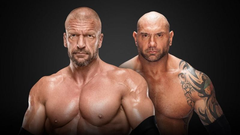 Image result for triple h vs batista wrestlemania 35