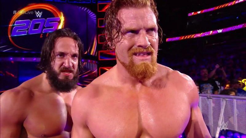 Buddy Murphy and Tony Nese are allies on 205 Live.