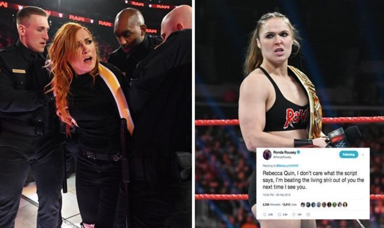 Becky Lynch and Ronda Rousey have taken their feud to social media, and it seems to have become personal.