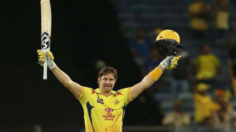 Shane Watson scored a century against Rajasthan Royals in Pune.