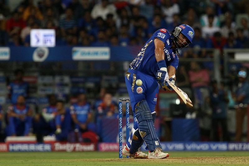 Yuvraj Singh in action during Mumbai Indians&#039; first match of IPL 2019 (credit: iplt20.com)