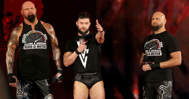 Luke Gallows, Finn Balor, and Karl Anderson