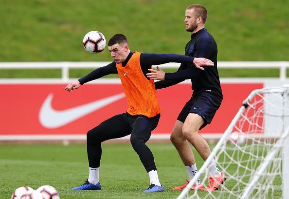 Declan Rice will be competing with the likes of Eric Dier for a spot in England&#039;s midfield.