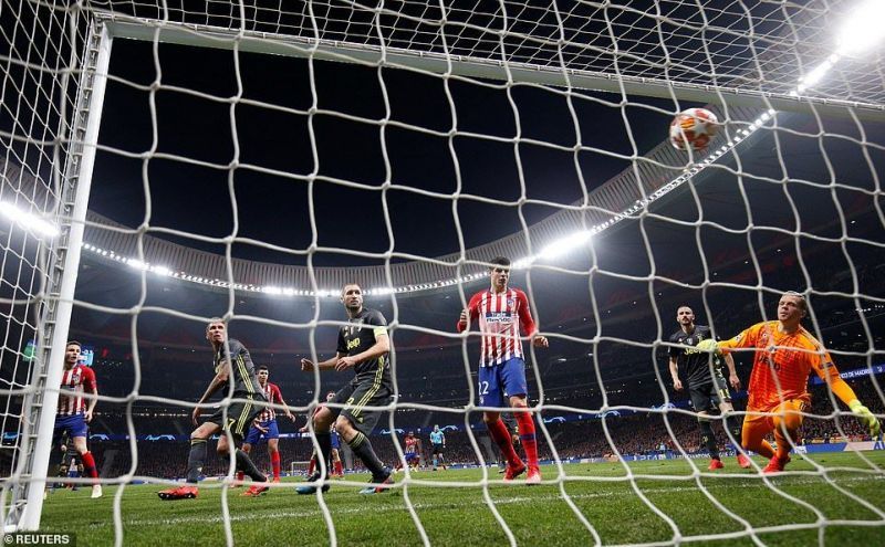 Atletico scored both goals with the help of set-pieces.