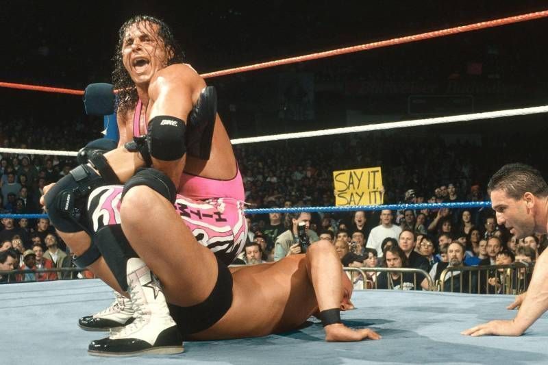 Bret Hart and Steve Austin