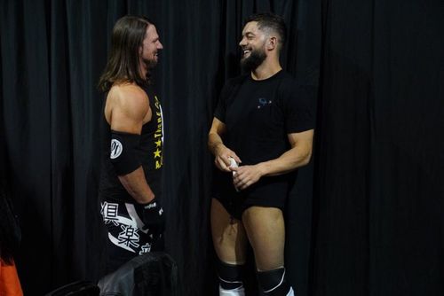 AJ Styles with Finn Balor