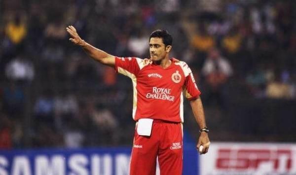 Anil Kumble against Rajasthan Royals in 2009