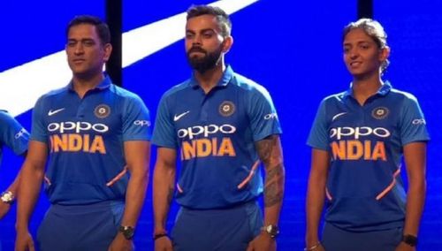 Team India's jersey for the 2019 World Cup